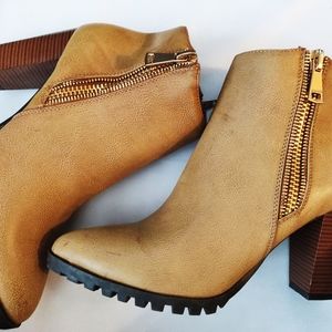 NEW Tan Brown Women's Ankle Booties